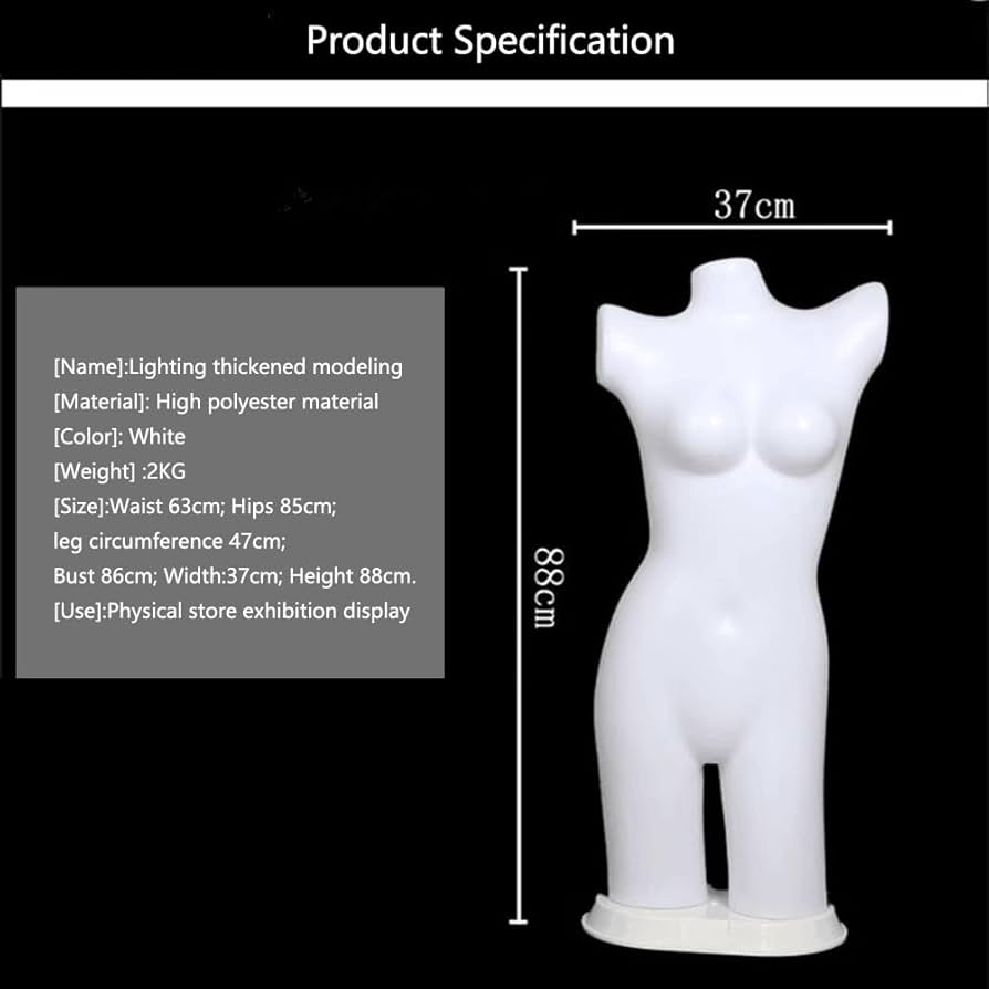 ライト照明付き◾️マネキン トルソー 店舗什器 間接照明 ディスプレイ 女性像 51Vhbts+6EL._UF894,1000_QL80_.jpg